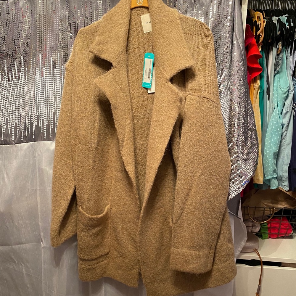 Thread & Supply Daniela Structured Coat - L - NWT